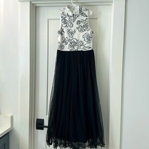 Black and white sparkly dress. Speechless kids. Size 12